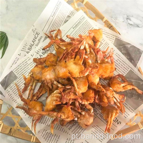 Caranguejo marítimo de frutos do mar congelado